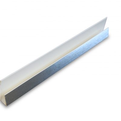 PVC Silver Starter Panel Trim End Cap