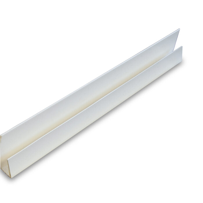 PVC White Starter Panel Trim End Cap