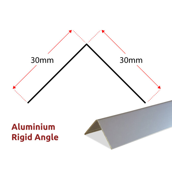 TITAN Panels Aluminium Rigid Angle Dimensions