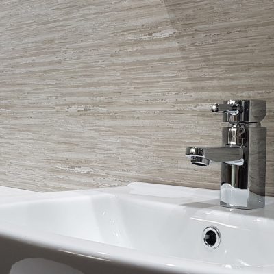 Aquamax Gloss Driftwood Showerwall Panel