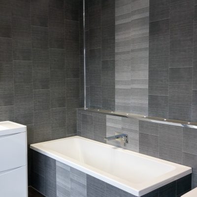 Graphite Large Tile Tile Decorative Wall Panels