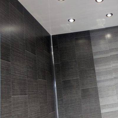 Graphite Large Tile Tile Decorative Wall Panels