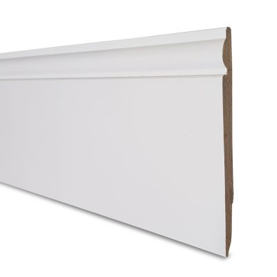 125mm x 2500mm or 5000mm Reversible PVC Skirting Board - Side-A