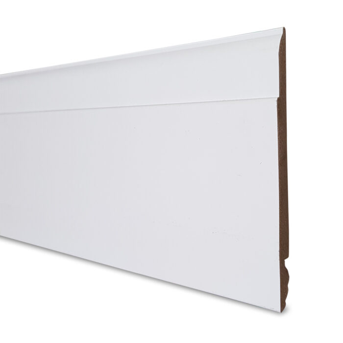 125mm x 2500mm or 5000mm Reversible PVC Skirting Board - Side-B