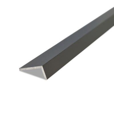 Versatile Aluminium L-trim - Satin Anodised