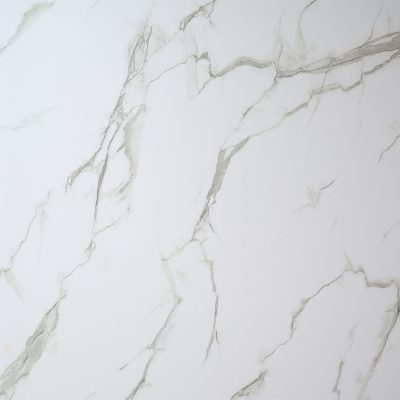 Aquamax Carrera White Marble Shower Wall Panel