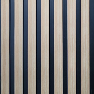 Natural Oak PVC Slat Wall Panel