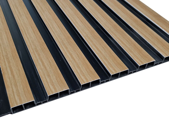 Natural Oak PVC Slat Wall Panel - Profile