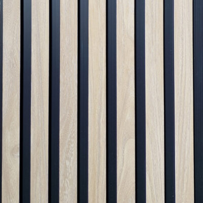 Oiled Oak PVC Slat Wall Panel