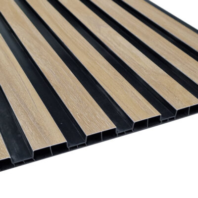 Oiled Oak PVC Slat Wall Panel - Profile