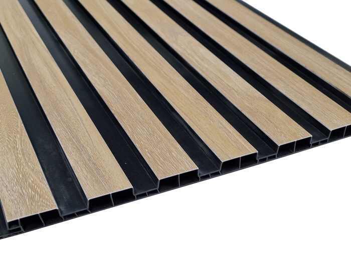 Oiled Oak PVC Slat Wall Panel - Profile